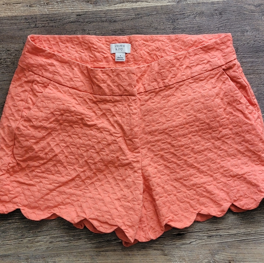 Crown and Ivy buttercup shorts